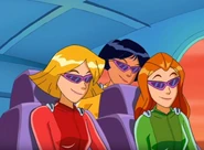 Spies wearing the glasses