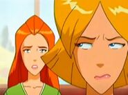 Sam and Clover express their disgust.