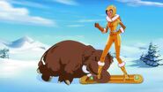 Cold Weather Catsuit in “What Woolly Mammoth”