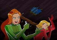 Samantha holding the Grenade