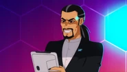 Shmagi reveals his evil plan: have every agent fail the simulation test so he would be the only agent left, so Zerlina would have to promote him again