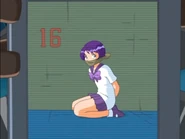 Madison bound and gagged.