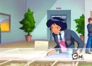 Cafeteria line at Dorsal Academy