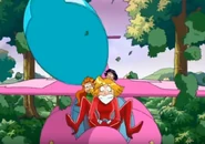 Spies being ejected in "The Getaway"