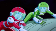 Sam and Clover's spacesuits movie