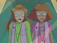 Sam's new face and teeth and Alex's new hair