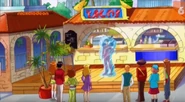 Tacos store in "Evil Ice Skater"