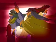 Clover is kidnapped.