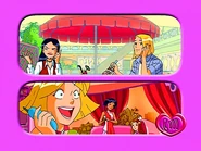 Daimon tells Clover that they should meet up when she gets back.