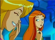 Clover and Samantha making fun of Alex's emo boyfriend.