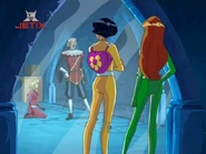 Sam and Alex meeting Clover and Jerry in the dungeon