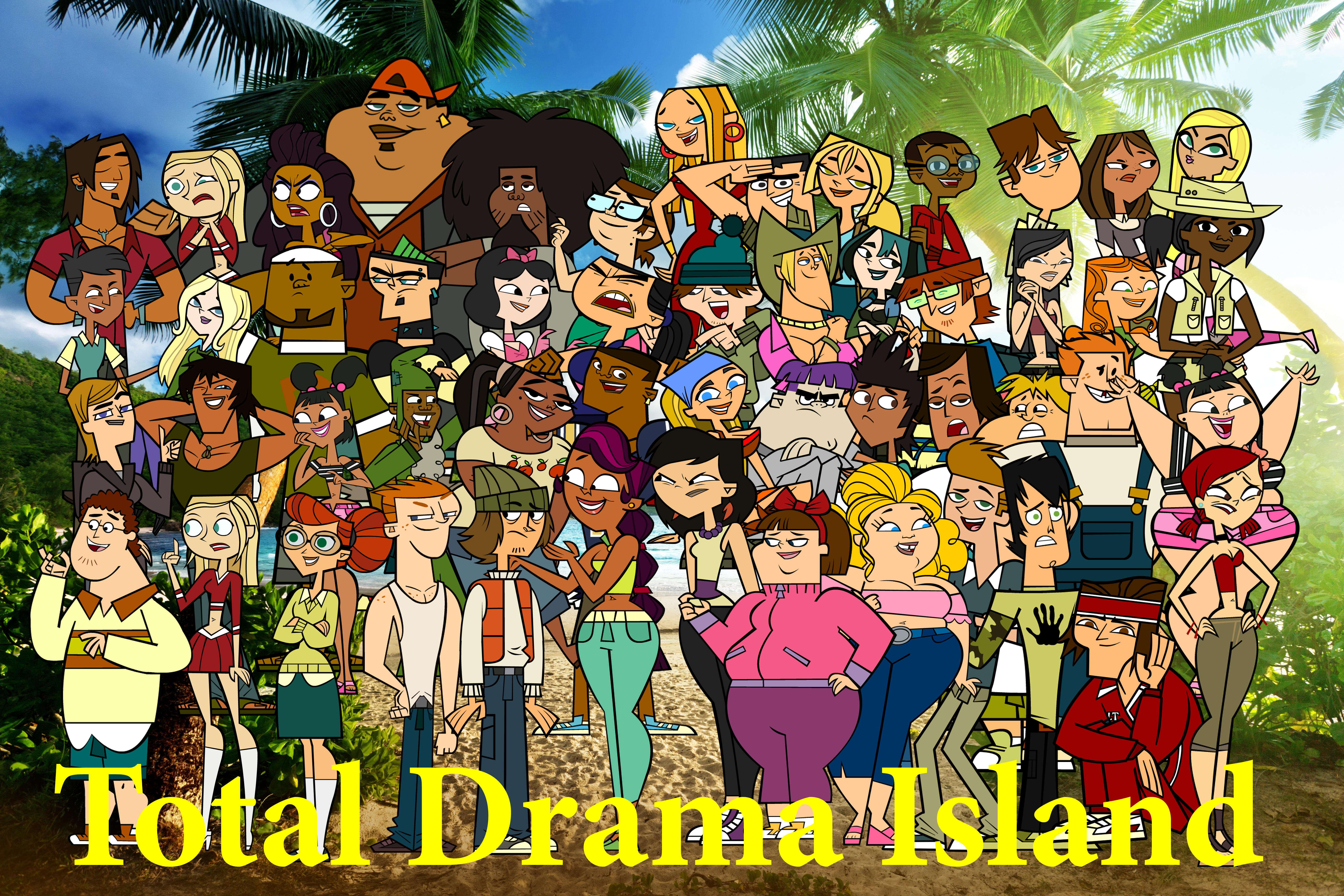 My 1st Total Drama season sign up made in Total Drama Wiki :  r/TDEliminationTierList