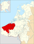 The location of Flanders
