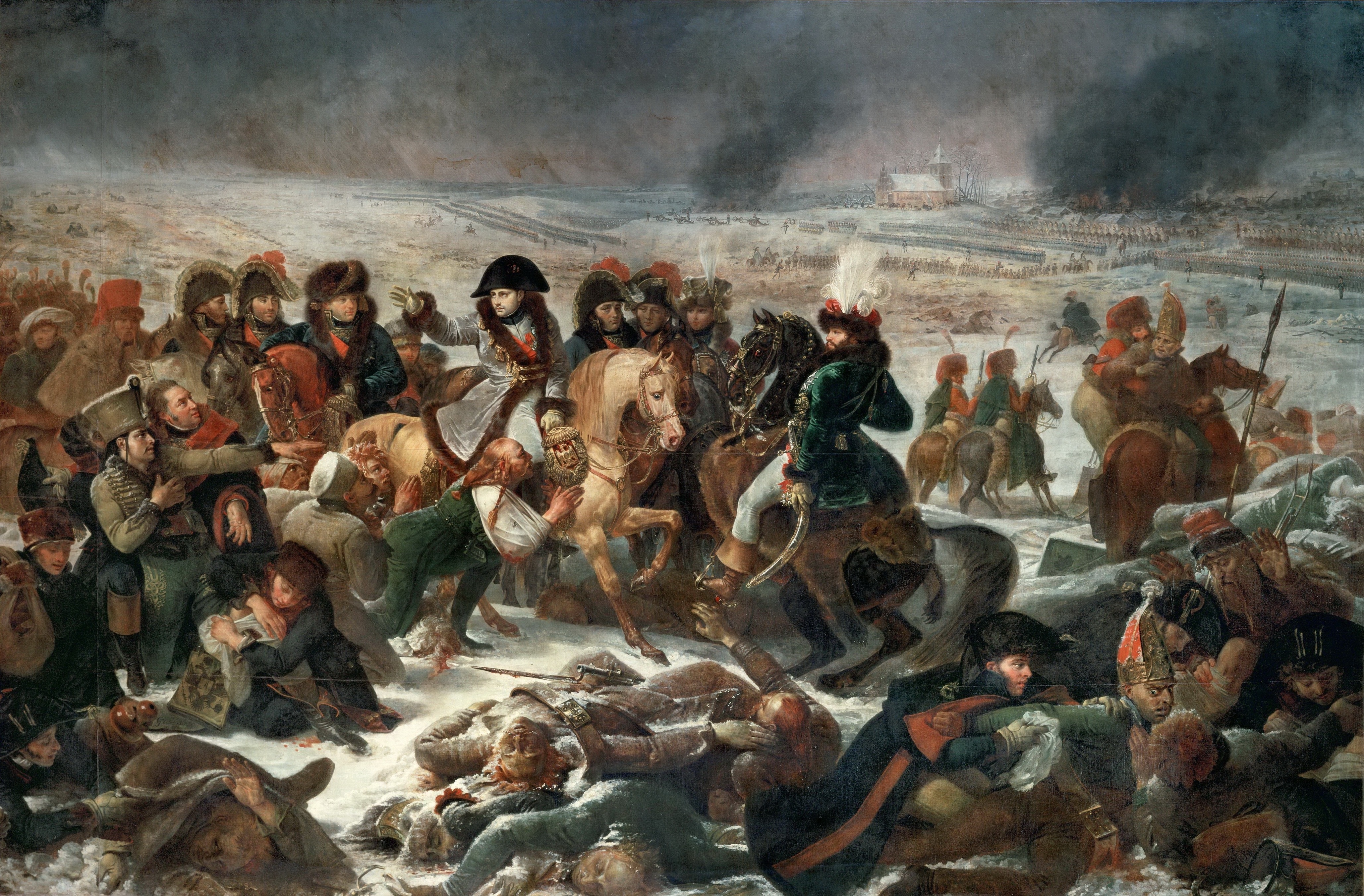 Napoleon on the Battlefield of Eylau, 9 February 1807