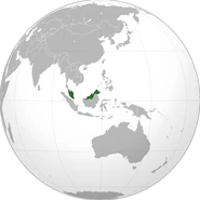 Location of Malaysia