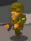 UAF soldier