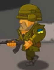 UAF soldier