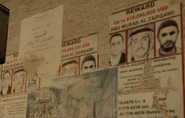 Wanted posters for Abu Musab al-Zarqawi