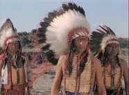 Black Cloud with his two sub-chieftains.