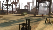 The Port Newark docks