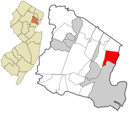 Location of Belleville