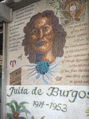 "Remembering Julia", a 27 October 2006 mosaic by Manny Vega