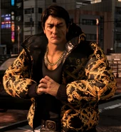Shishido fighting Kiryu in Yokohama