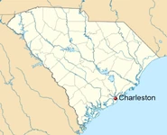 Location of Charleston