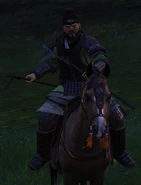 Dian Wei in the battle.