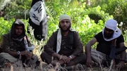 ISIS troops in a recruiting video