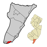 Location of Cape May