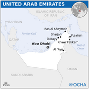 UAE map