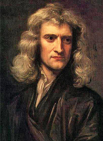 「NEWTON PORTRAITS」 Isaac Newton 1 Art Print by SuperNova - Fy