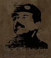 Saddam graffiti