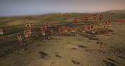 Amygdalea start of battle