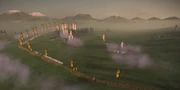 The flanking maneuver at Matsusaka