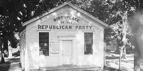Birthplace of the Republican Party in Wisconsin.