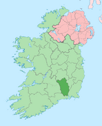Location of County Kilkenny