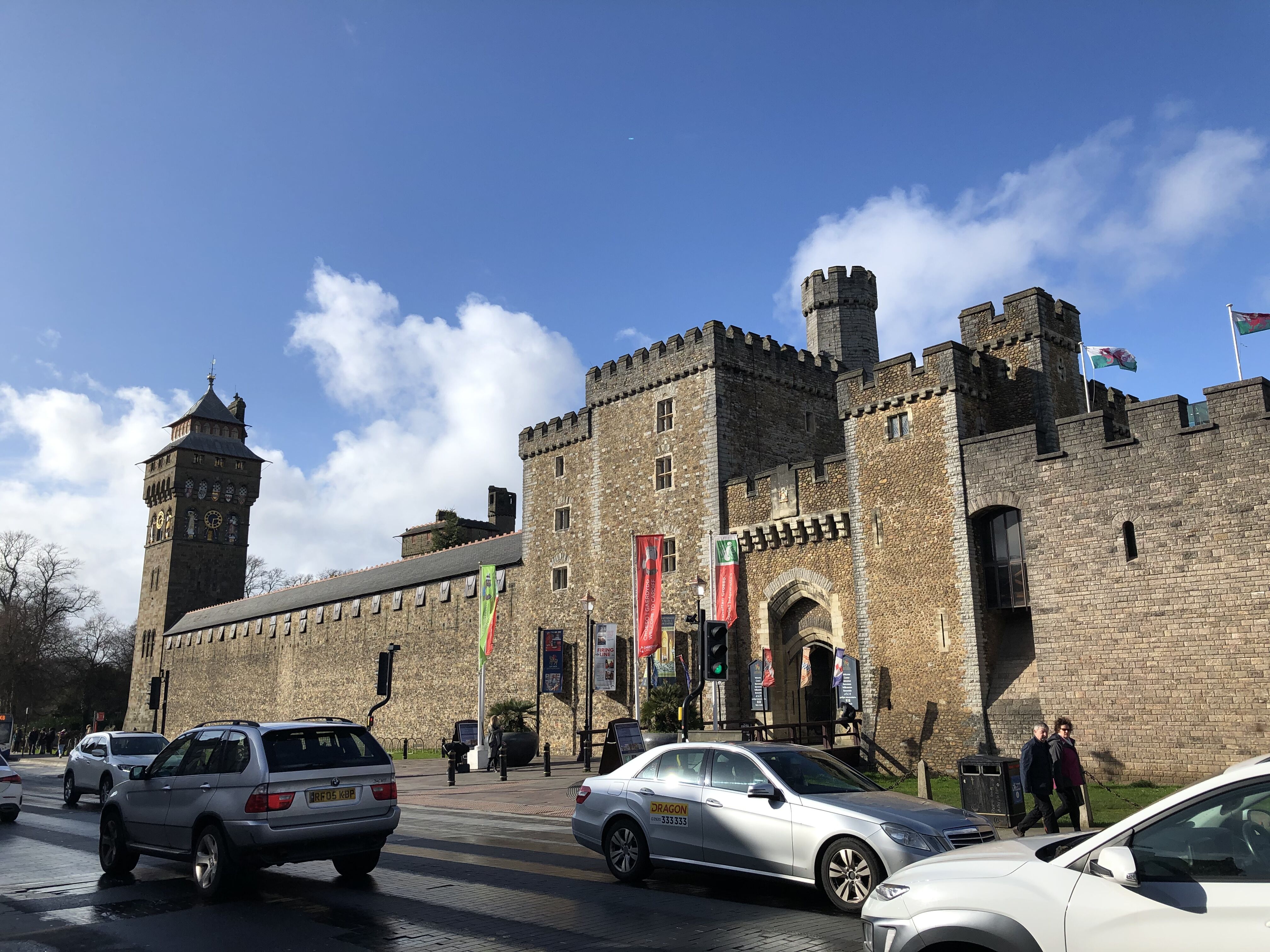 Cardiff Castle in the City Centre