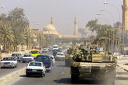 US tank Baghdad