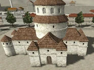 Christian abbey in Jerusalem