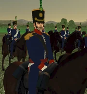 Brazilian officer in Cisplatine War.