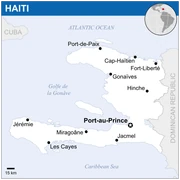 Map of Haiti