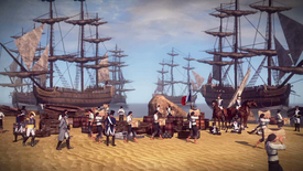 The French army lands in Egypt.