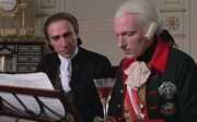 Salieri playing a duet with King 