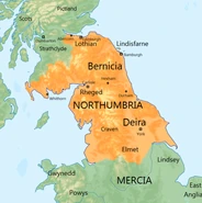 Northumbria in 700