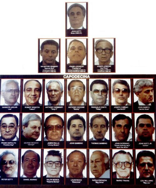 gambino crime family tree