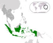 Map of Indonesia