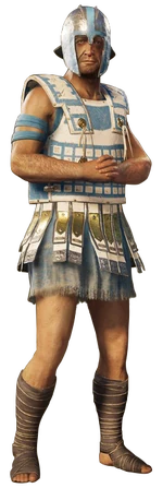 An Athenian light soldier