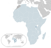 Location of Burundi